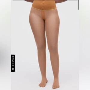 Sheertex Nude Sheer Rip-Resist Tights NWT in packaging